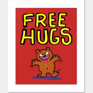 free Hugs Posters and Art